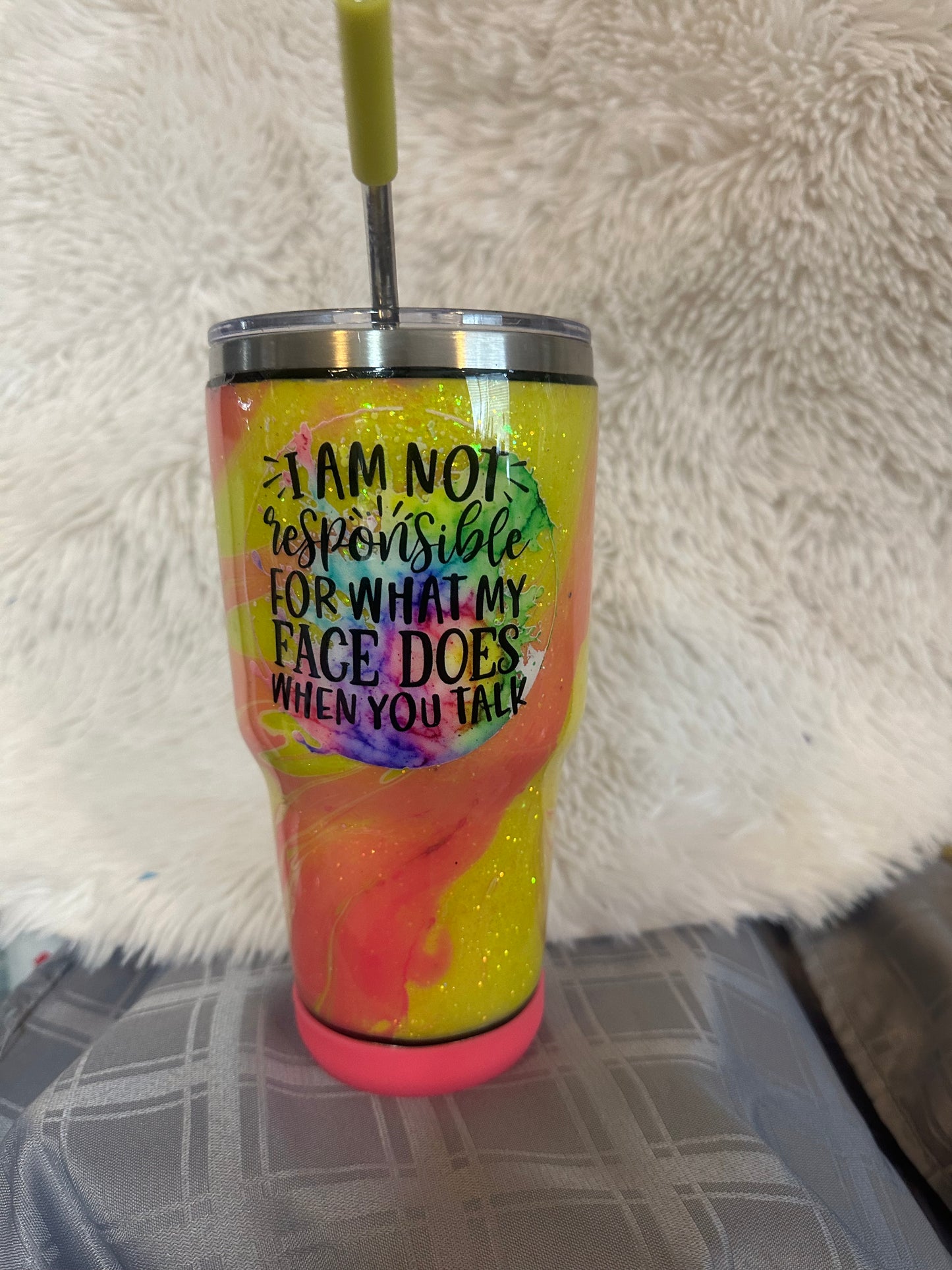 30oz glitter and hydro dipped