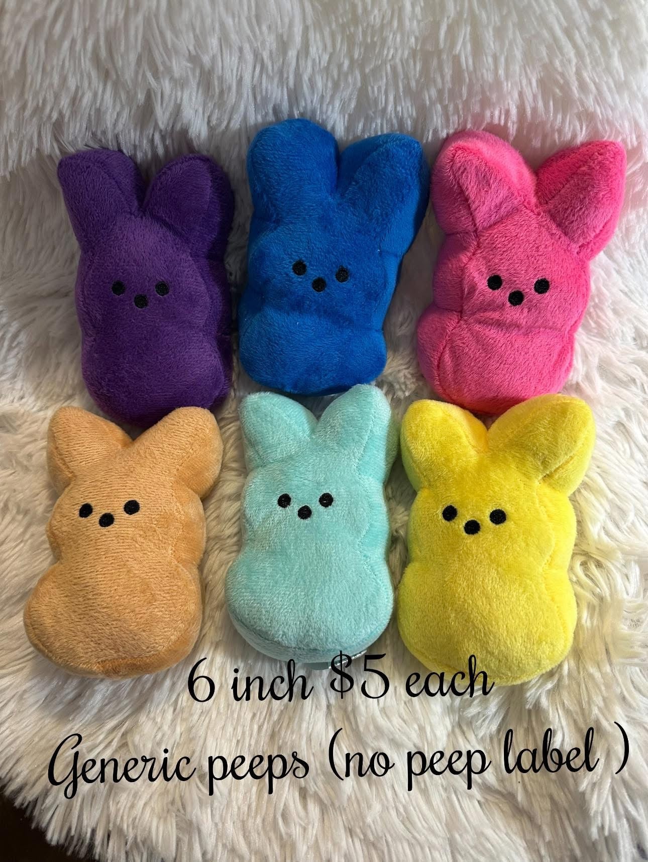 Generic Peeps 6 inch