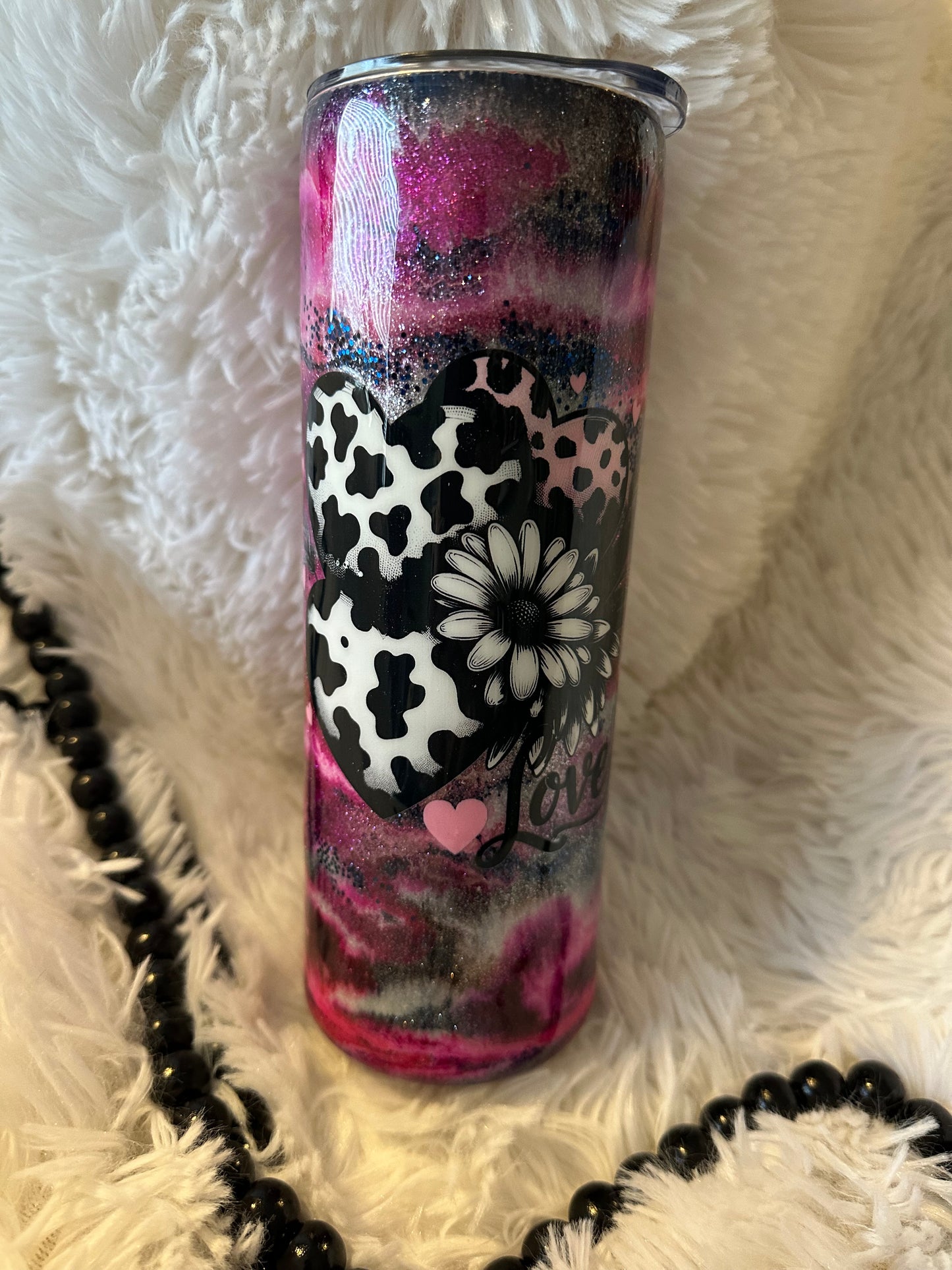 20oz flower tumbler