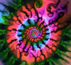 20 oz Tie Dye Sublimation Tumbler